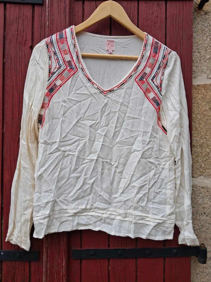 Blouse manches longues Miss Captain taille 40