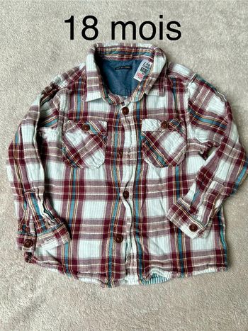 Chemise Zara 18 mois