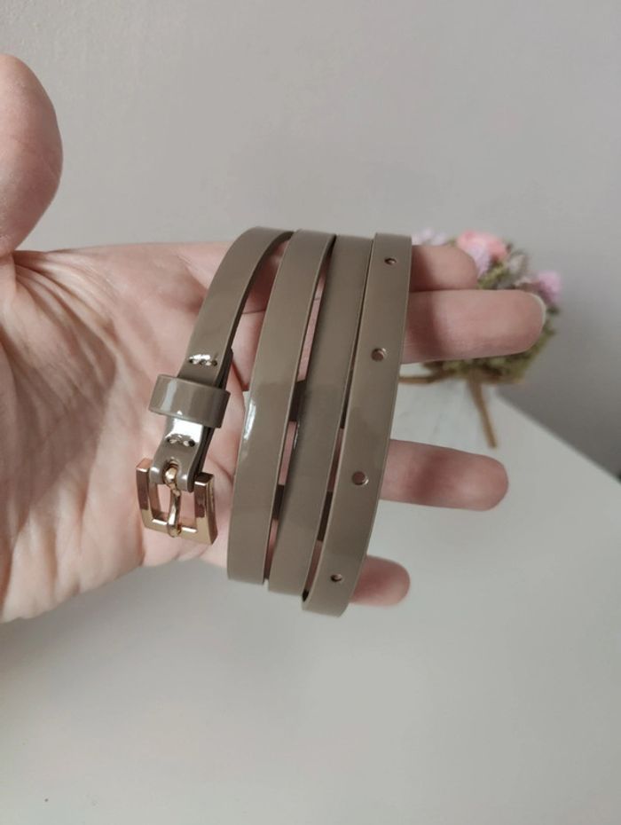 Ceinture taupe - photo numéro 2