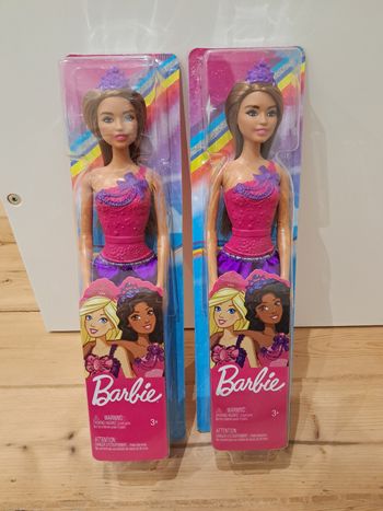 Lot de 2 barbies