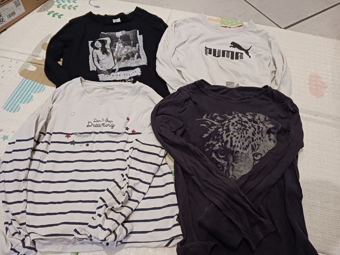 Lot de 17 vêtements fille 12 ans - photo numéro 2