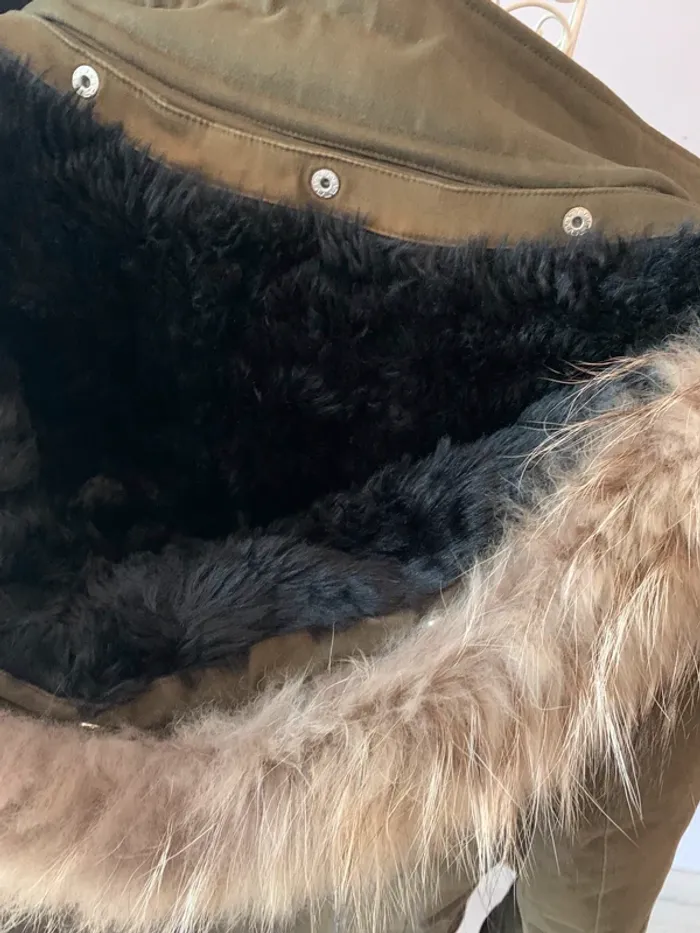 Parka kaki maje S - photo numéro 6