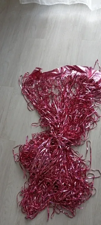 Rideau de fils brillant 1,5 m * 2m