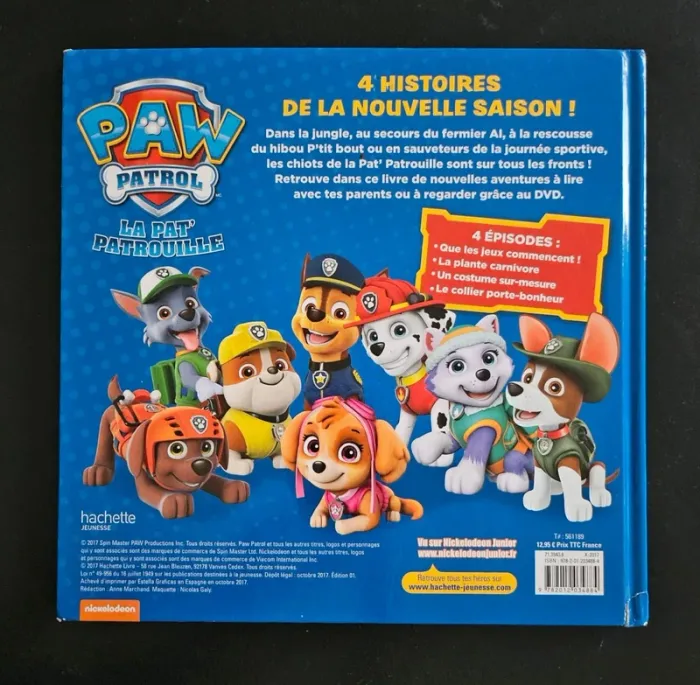 Livre + DVD Pat'patrouille - photo numéro 3