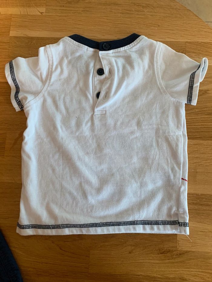 Ensemble Tee shirt + bermuda 6 mois - photo numéro 3