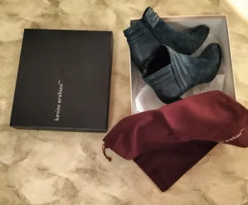 Bottines Karine Arabian - bleu pétrole/bleue marine
