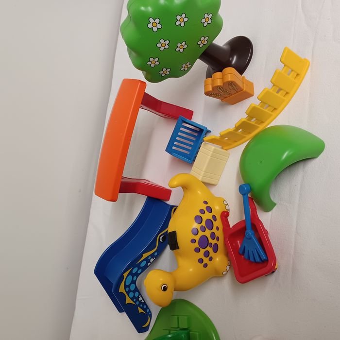 lot parc animaliert 6963+ aire de jeux 6748 complet playmobil 123 - photo numéro 7