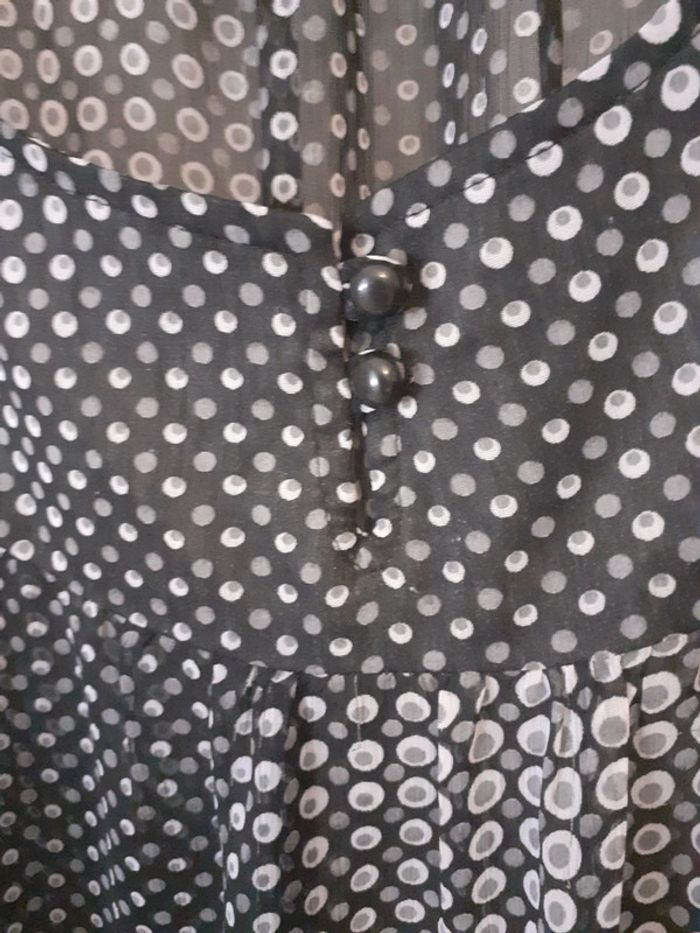 Blouse transparente noire - photo numéro 3