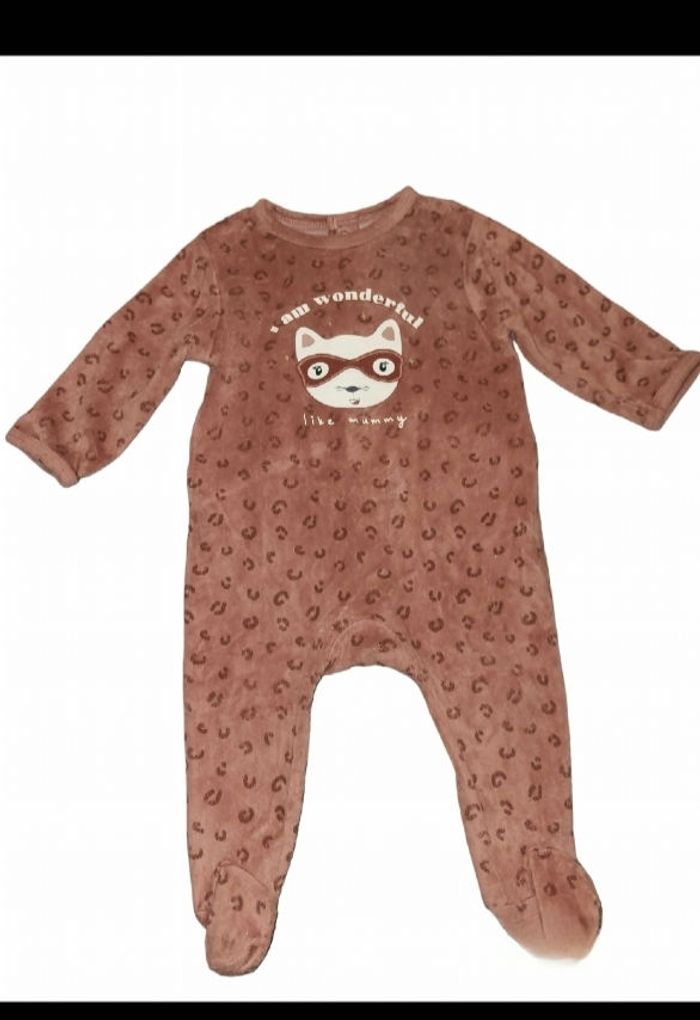 Pyjama chaud 6 mois mixte tbe