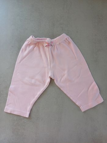 Legging rose bébé fille, Linvosges, 6 mois, comme neuf