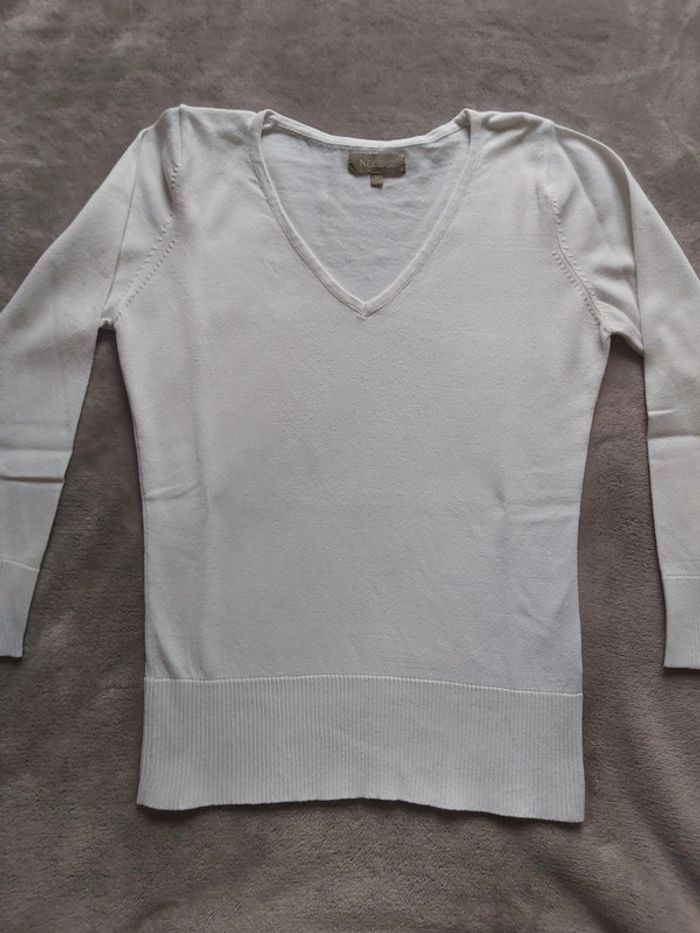 Pull Blanc Femme