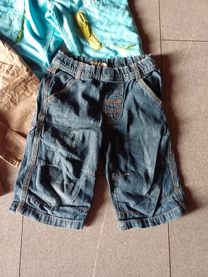 Lot 3 shorts 4 ans taille elastique - photo numéro 3