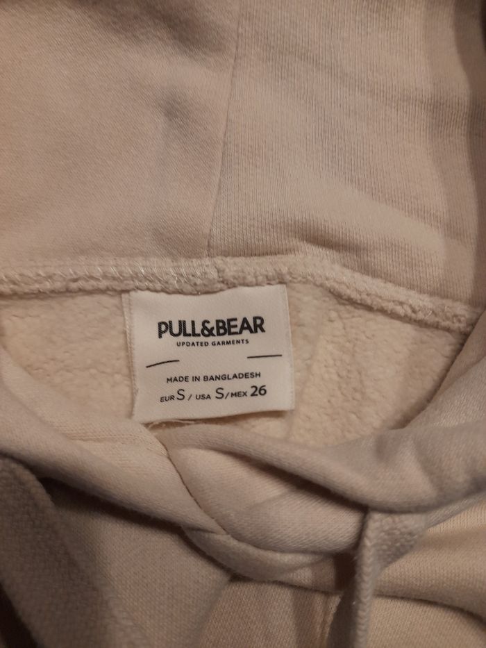 Sweat capuche beige - photo numéro 4