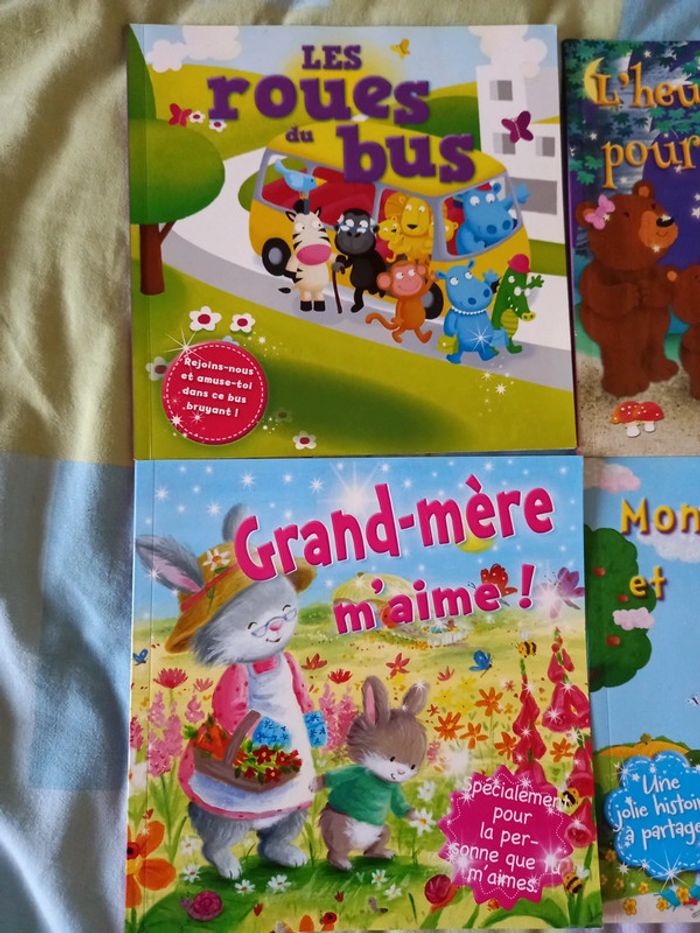 Lot 4 livres grand mère m'aime - photo numéro 2