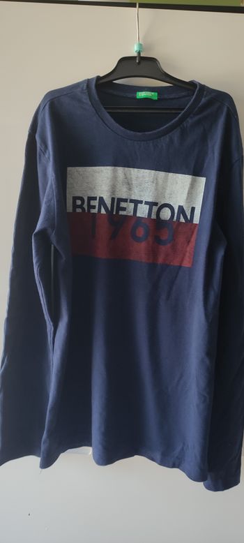 tee shirt benetton 13 14 ans
