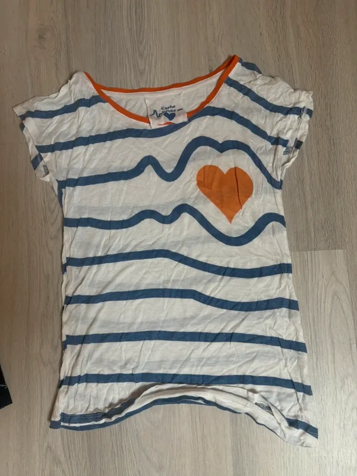 Ter shirt cœur