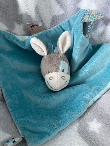 Doudou âne cheval Nattou 