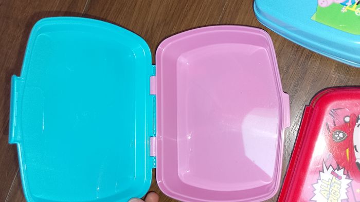 Boîte à goûter où à sandwich pat patrouille fille où garçon, Peppa pig - photo numéro 3