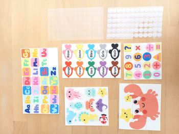 Stickers pour activités Montessori