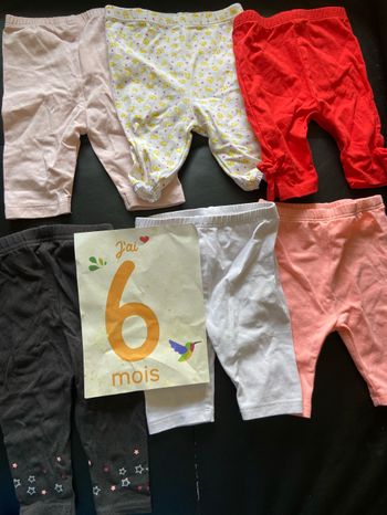 Lot de pantalons grain de blé