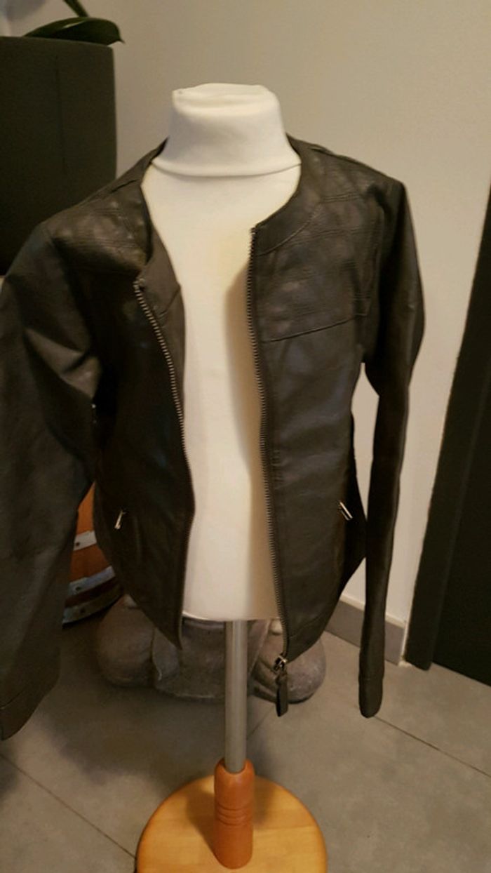 Veste simili cuir