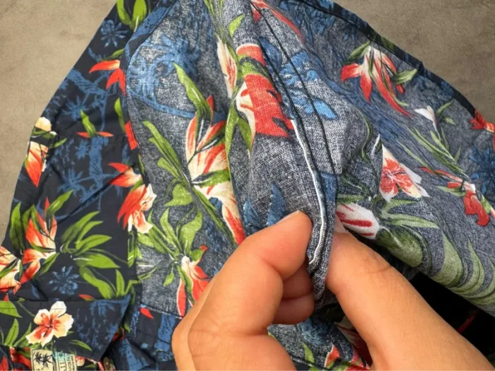Chemise Vintage Y2k à motifs Fleurs style Hawaïen Taille M - photo numéro 7