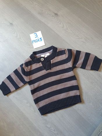 Pull 3mois garçon
