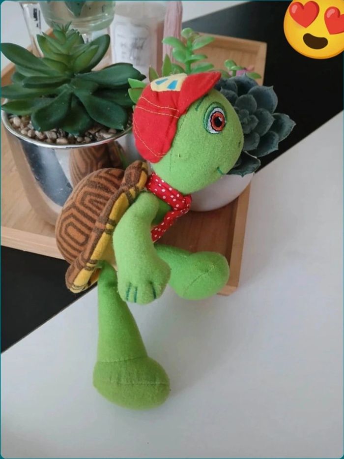 Péluche doudou Franklin 🌿🎁 - photo numéro 3