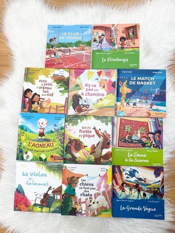 Lot de 11 livres pour enfants – Hachette / McDonald’s – Neufs