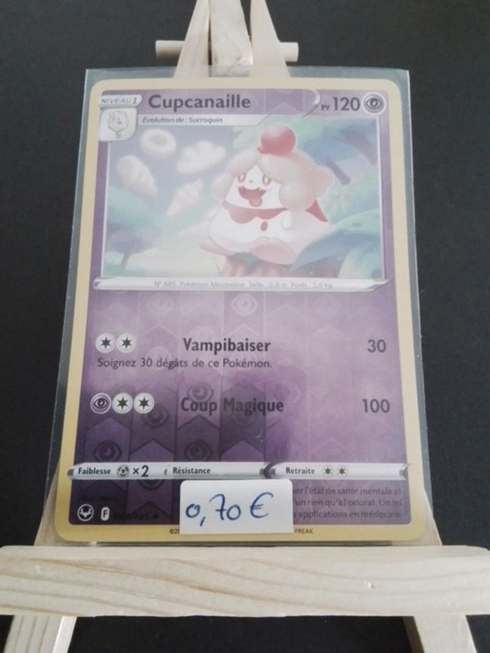 Carte Pokémon Cupcanaille Reverse 84/195