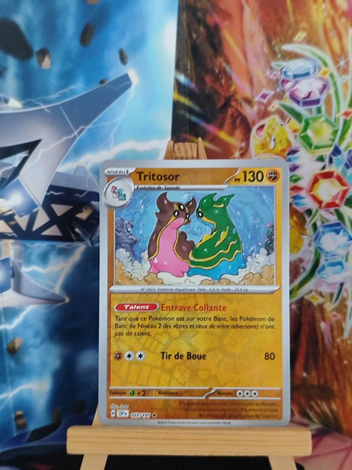 Tritosor reverse rare 107/191 Étincelles Déferlantes