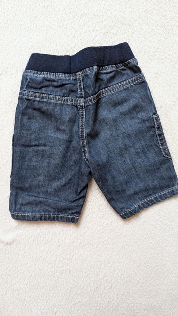 Short bermuda jean 18 mois - photo numéro 4