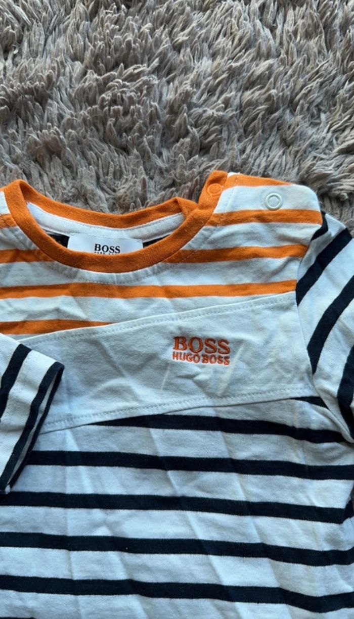 Tee-shirt 9 mois Hugo Boss - photo numéro 2