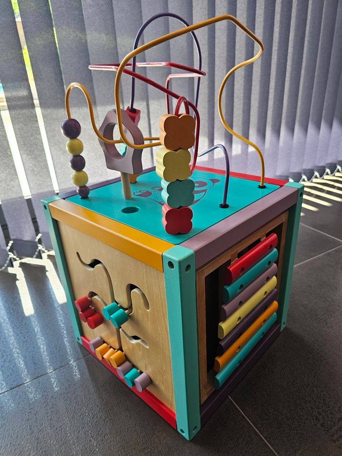 Jeu éducatif Montessori + cubes construction - photo numéro 4