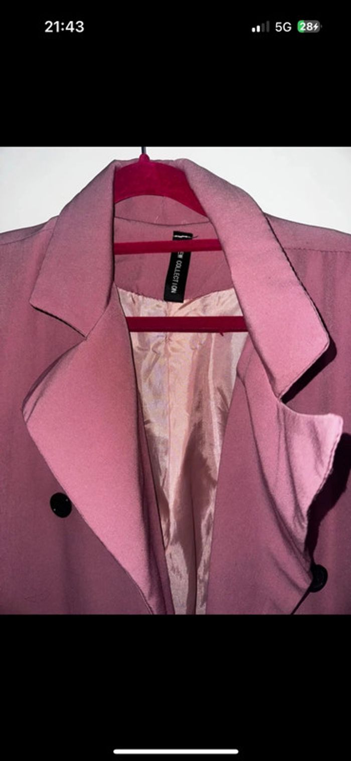 Trench long rose - photo numéro 3