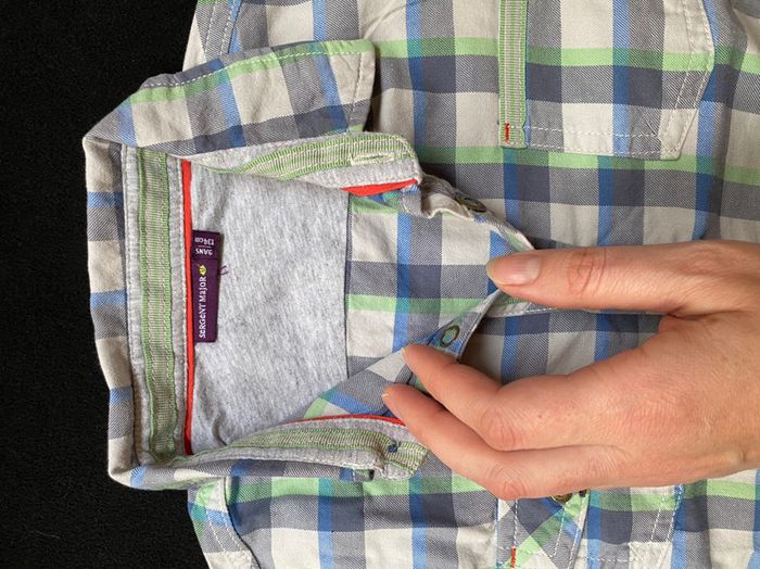 Chemise à carreaux Sergent Major - photo numéro 2
