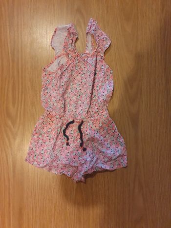 combishort sergent major 3 ans fleurie