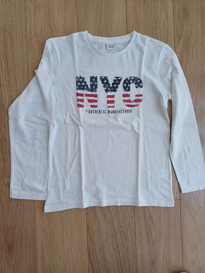 Lot de 9 tee-shirts à ML en 12 ans - photo numéro 7