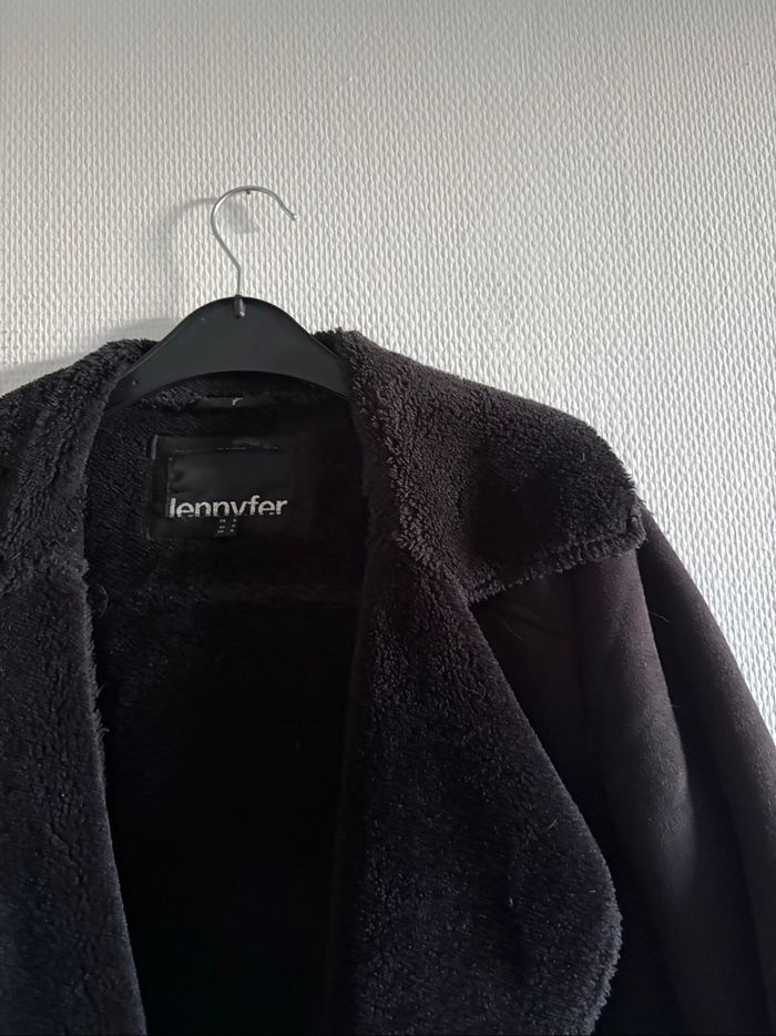 Veste aviateur, fourrure à l’intérieur - taille S - photo numéro 2