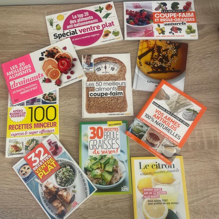 Lot 10 petits livres