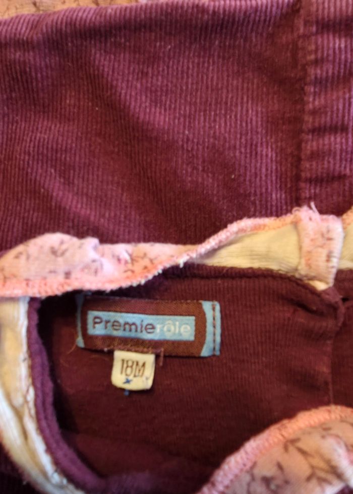 Robe velours côtelé 18 mois - photo numéro 4