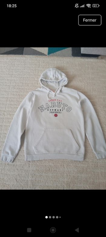 Sweat à capuche Naruto Shippuden T S