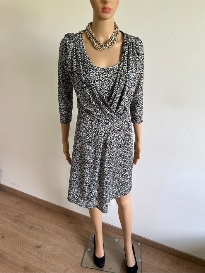 Robe imprimée neuve à manches courtes Morgan taille S - photo numéro 3