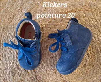 Paire de bottines kickers pointure 20