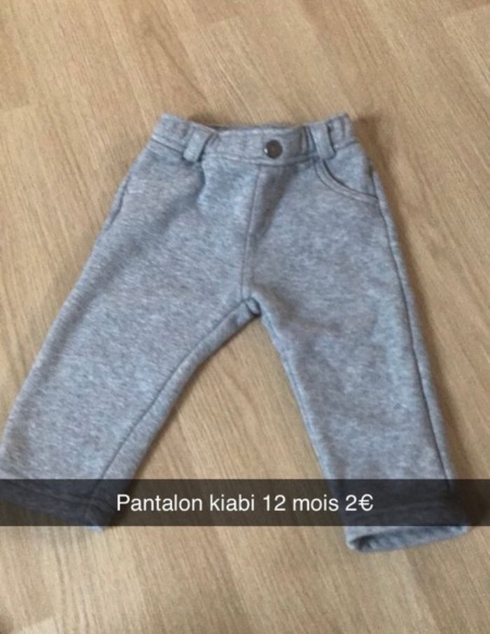Pantalon kiabi 12 mois