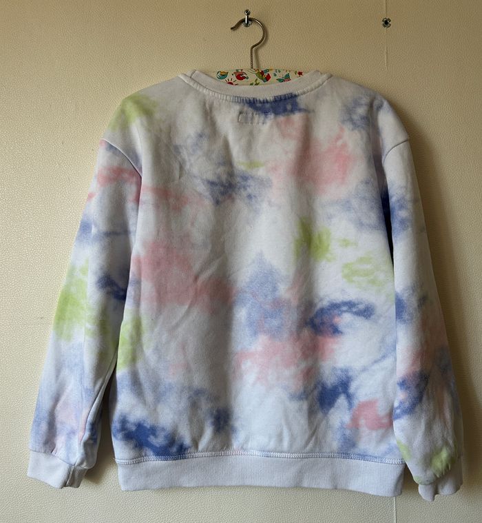sweat molletonné coloré taille 9/10 ans - photo numéro 3