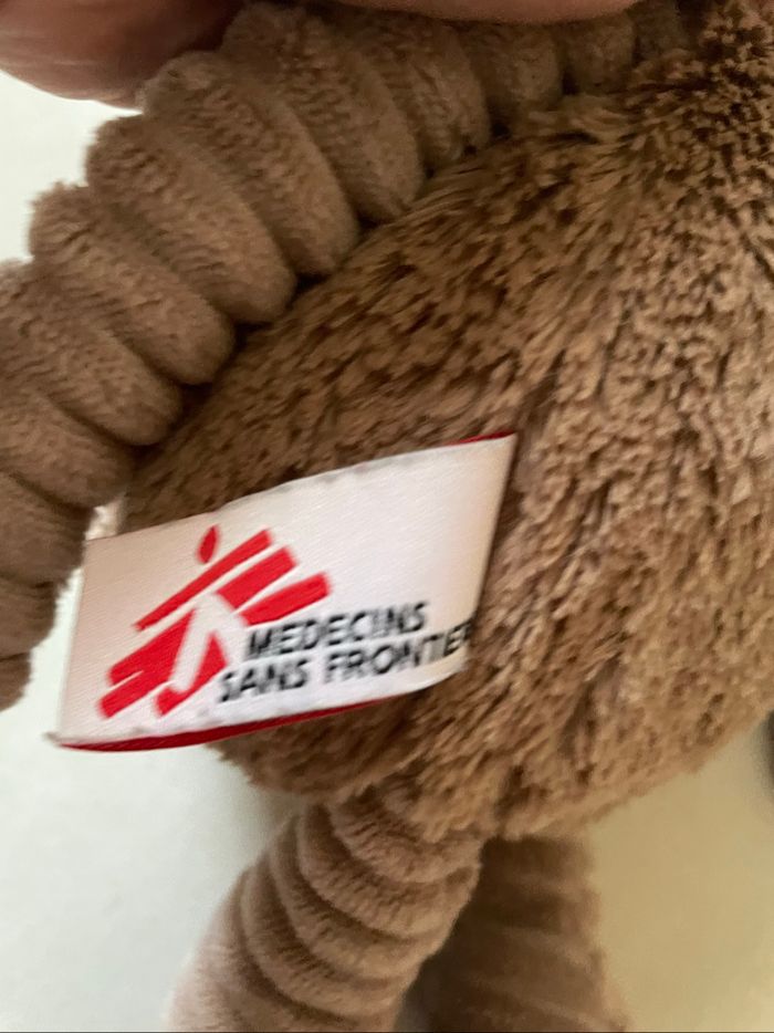 Peluche fennec médecins sans frontières les deglingos - photo numéro 4