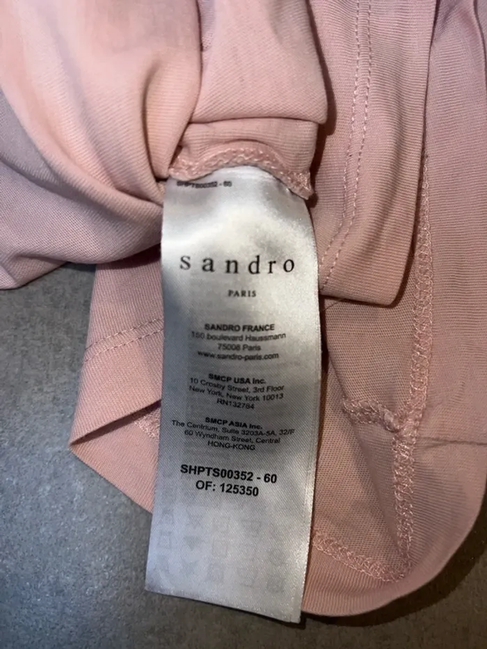 Tshirt Sandro homme - photo numéro 6
