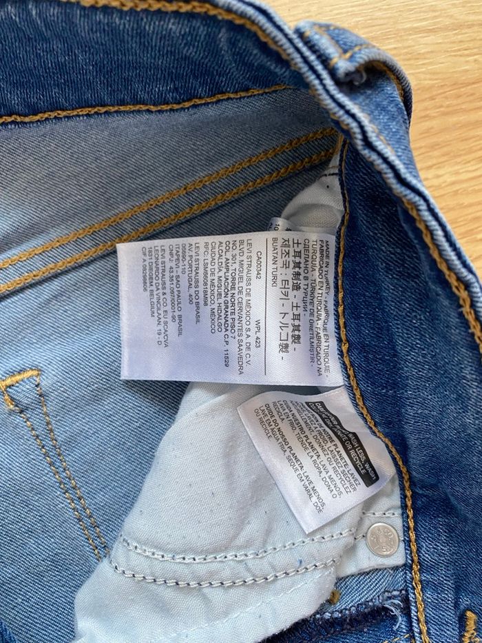 Magnifique Jean Levi’s bleu skinny 721 High rise skinny  taille 24 - photo numéro 3