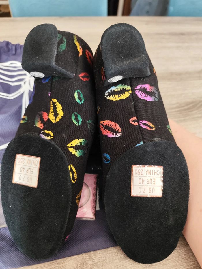 Chaussures de danse femme avec sac de rangement - photo numéro 2